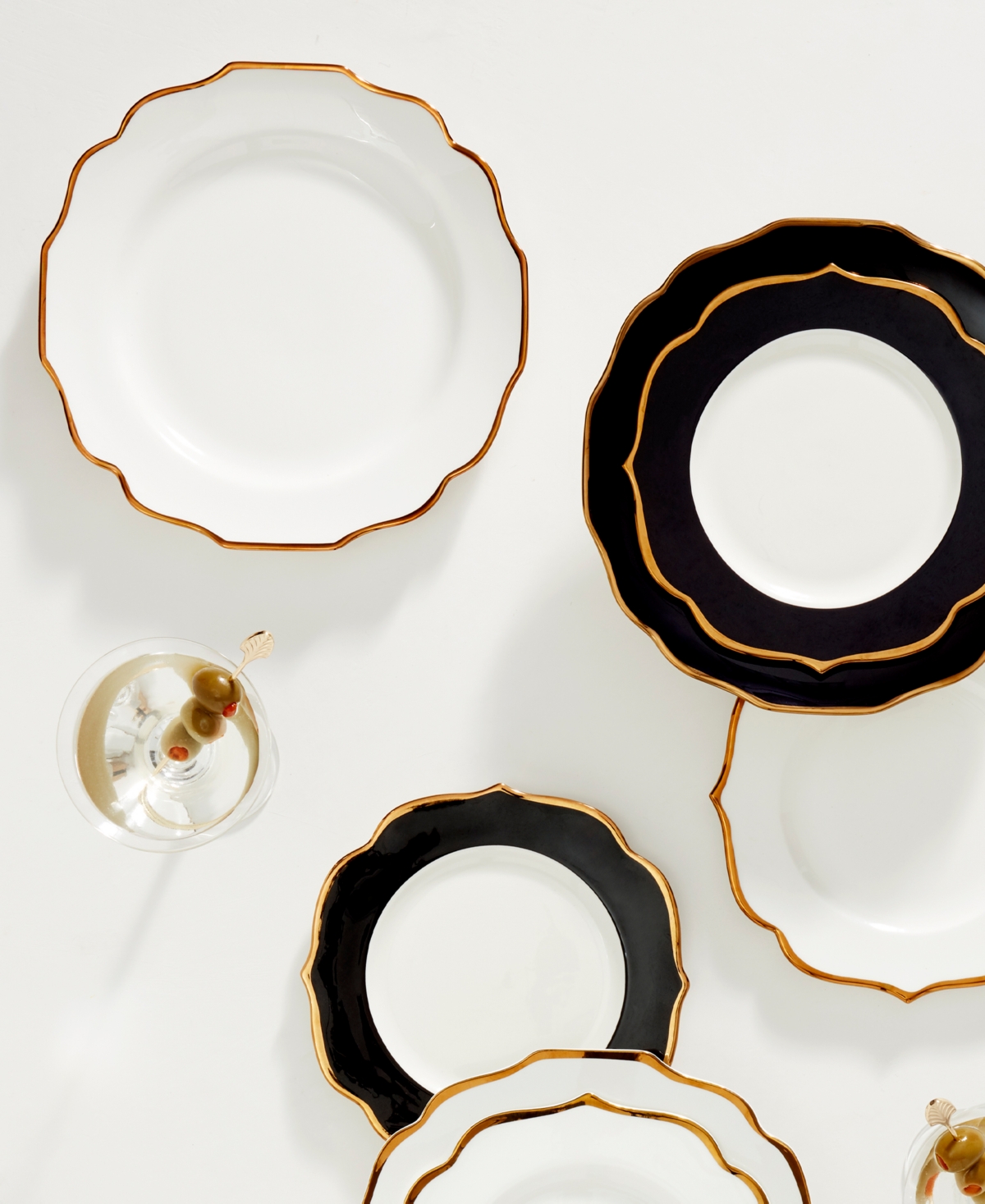 Lenox Contempo Luxe Dinner Plates, Set Of 4 In White