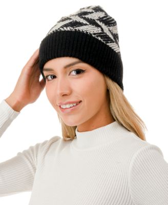 Knit Pattern Beanie