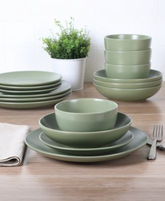 Queenslane 16 Pc. Dinnerware Set, Service for 4