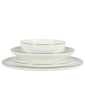 Gibson Home Lana Bone China 16 Pc. Dinnerware Set, Service for 4