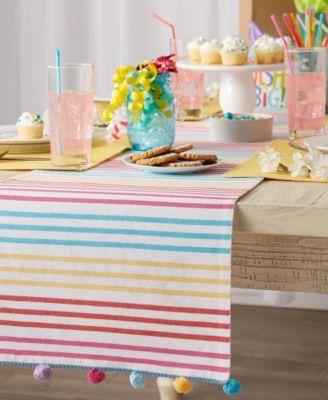 Embellished Reversible Table Runner, 14"x72"