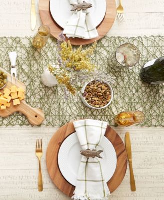 Woven Paper Table Runner, 14"x72 "