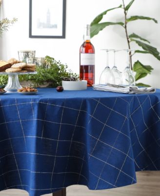 Windowpane Tablecloth, 60"x120 "