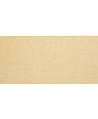 Design Imports Fine Ribbed Table Runner 13x72 inches