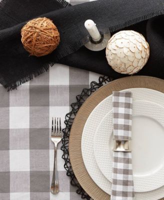 Buffalo Check Tablecloth, 52"x52 "