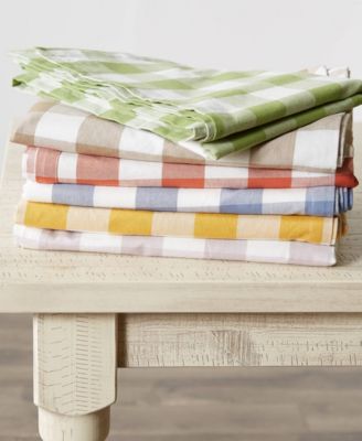 Buffalo Check Tablecloth,  60"x84 "