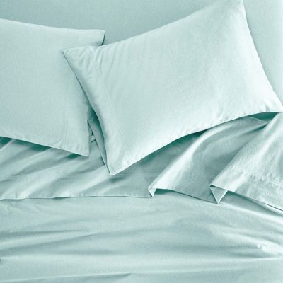 Paisley or Solid Flannel Cotton Deep Pocket Sheet Set