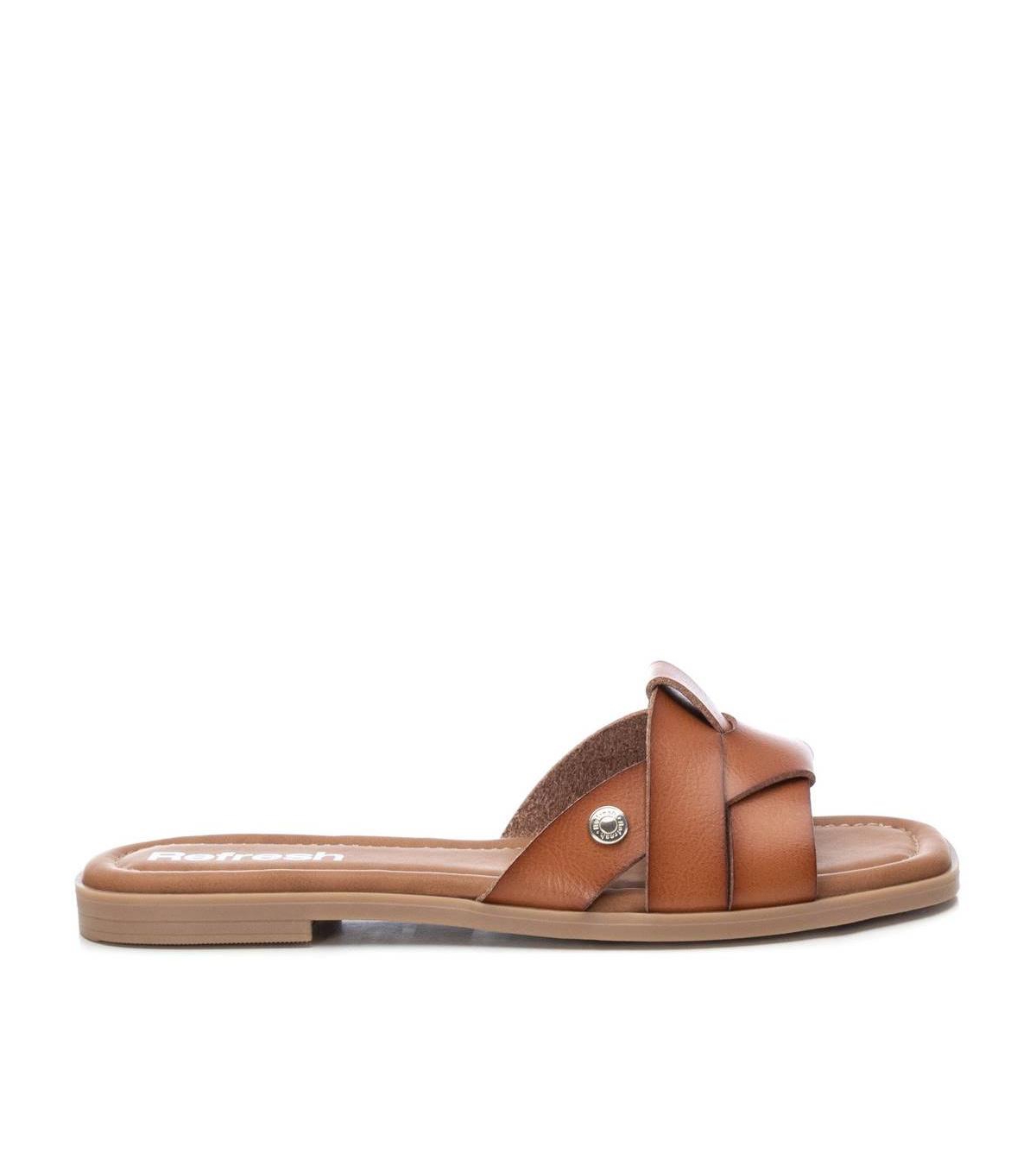 Refresh Collection Women's Flat Sandals - Black
