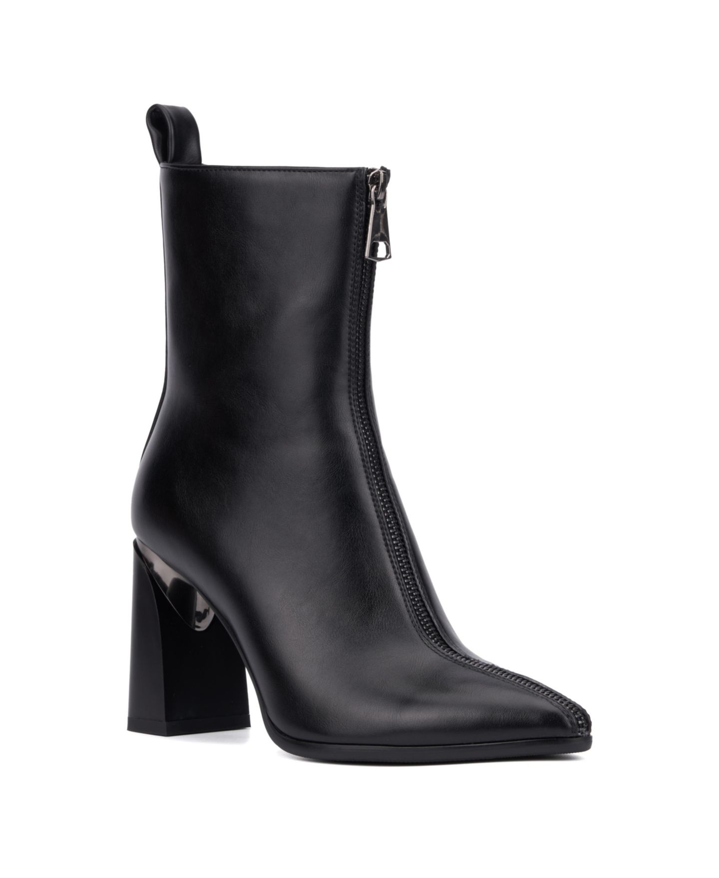 Женские ботинки Torgeis Hyde Pointed Toe Ankle Boot, цвет: Чёрный — фото 1