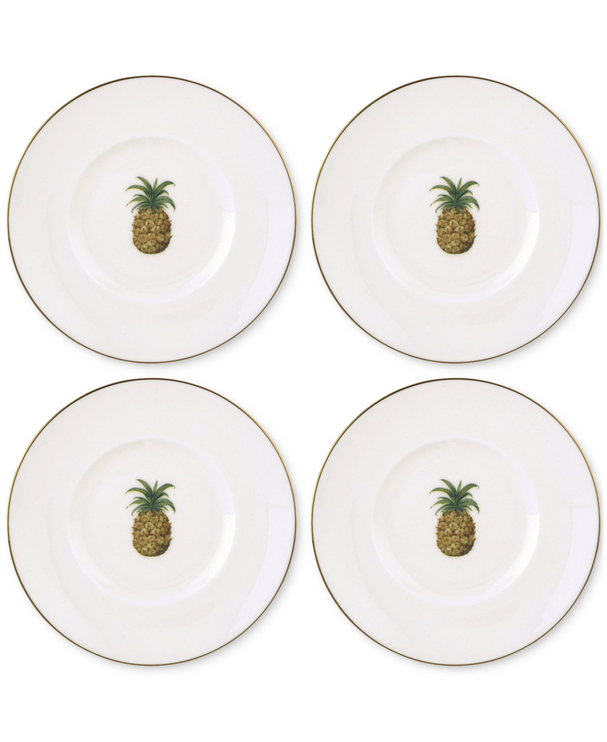 Lenox British Colonial Dessert Plates, Set of 4
