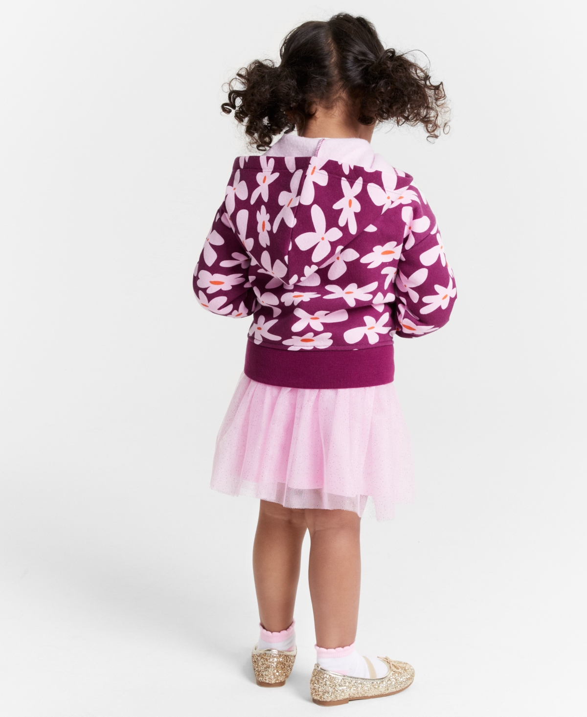 Epic Threads Toddler Girls Glitter Solid Tutu Skirt, Created for Macy's