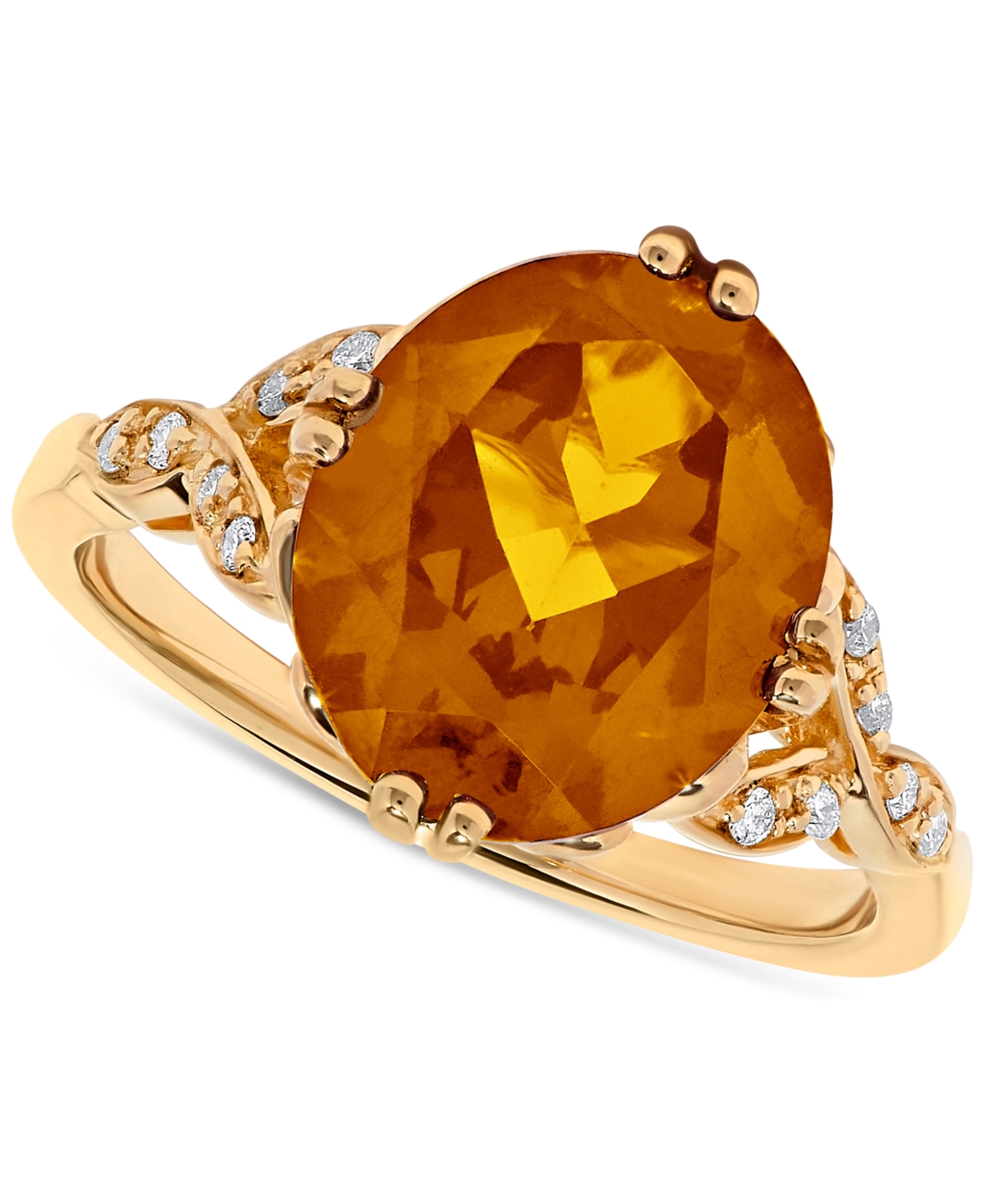 Macy's citrine ring sales