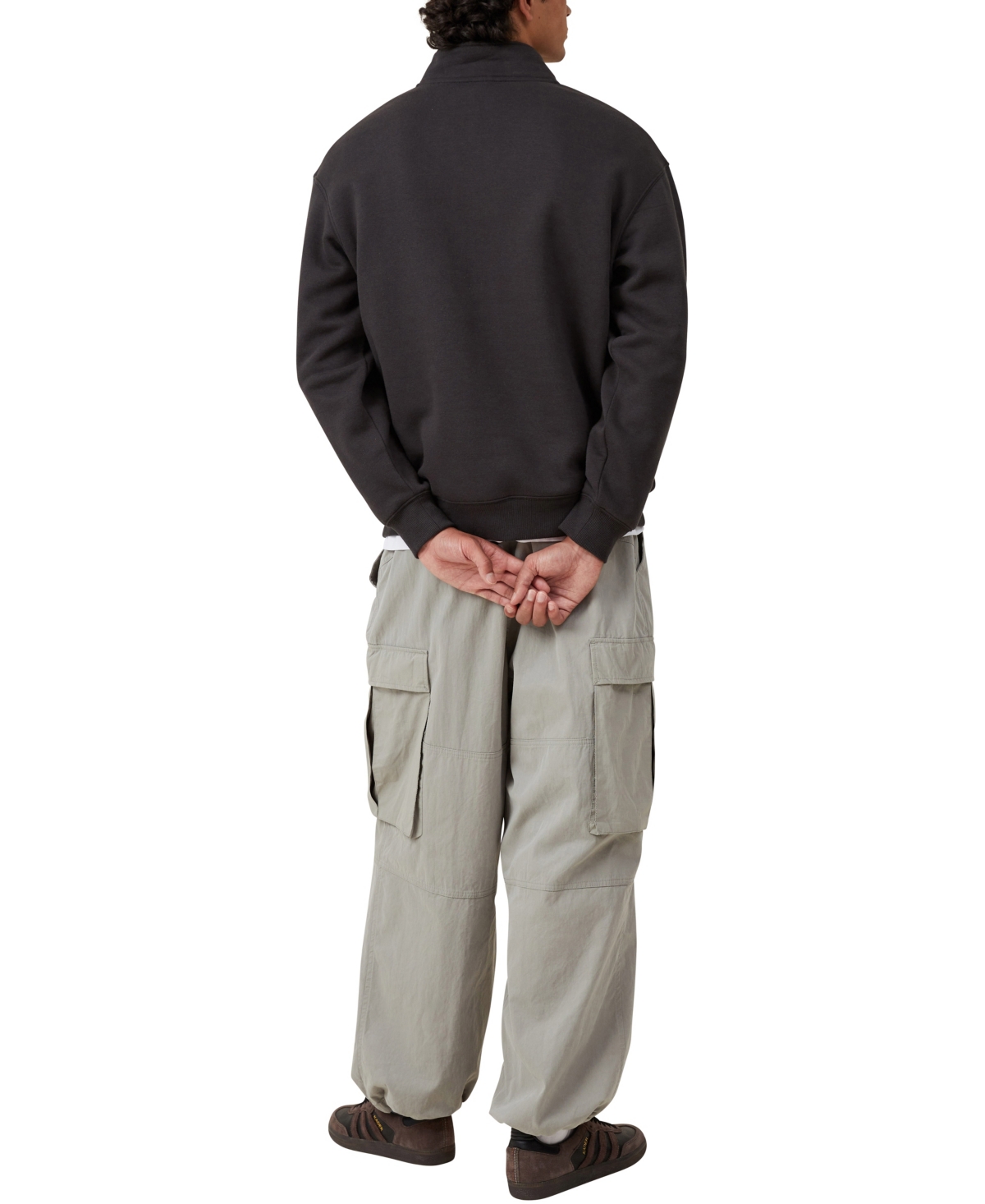 COTTON ON MEN'S PARACHUTE SUPER BAGGY PANT 