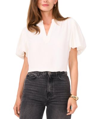 Vince Camuto - Women's Puff-Sleeve Blouse
