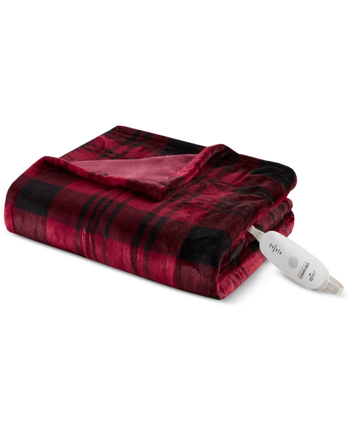 Premier Comfort Novelty Printed Electric Plush Throw, 50