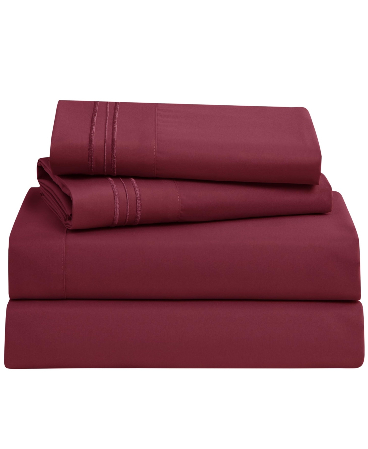 Clara Clark Extra Soft & Breathable 4 Piece Bed Sheet Set -