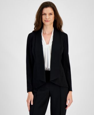 Kasper - Women's Shawl-Collar Open-Front Jacket