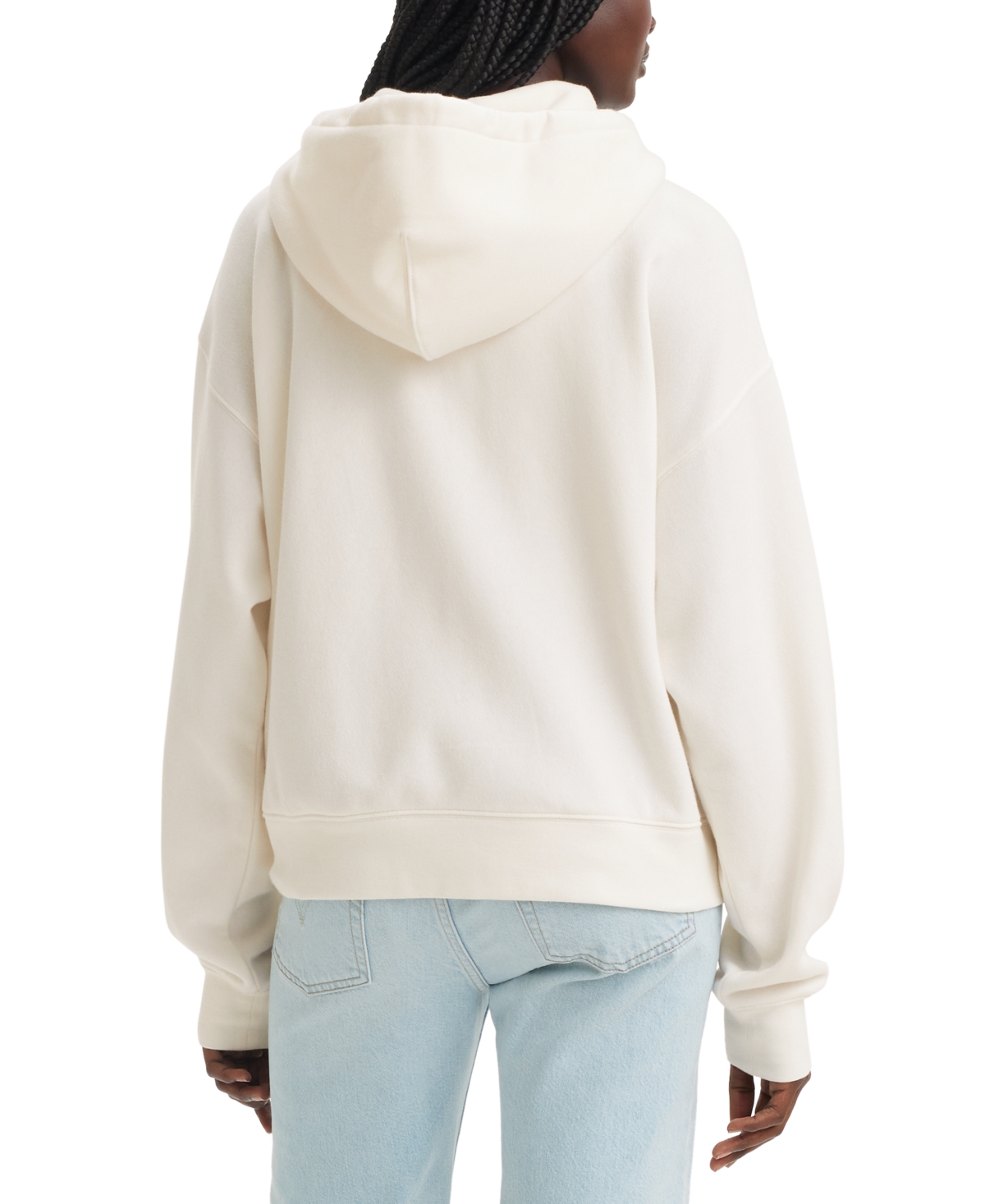 Levi's Women's Zippered Drop-Shoulder Hoodie