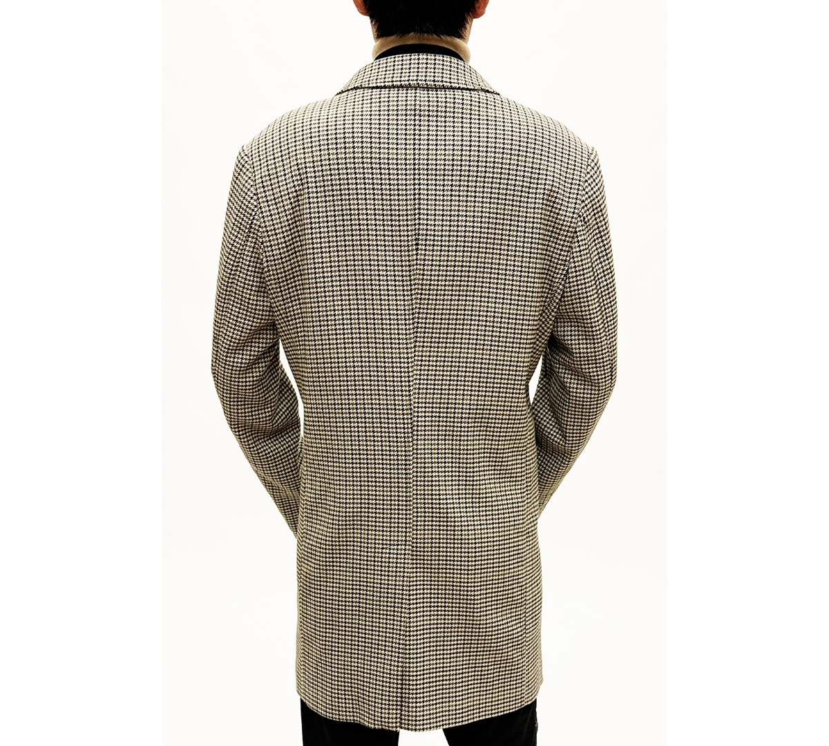 Paisley & Gray Men's Alexander Coat with Removable Bib and Brown & Green Houndstooth