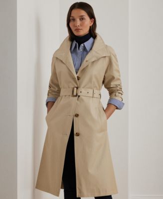 トレンチコート Lauren Ralph Lauren Women's Single Breasted Trench Coat Lauren Ralph Lauren Women's Belted Trench Coat - Macy's