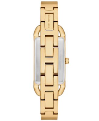 Women's MK Empire Three-Hand Gold-Tone Stainless Steel Watch 22mm