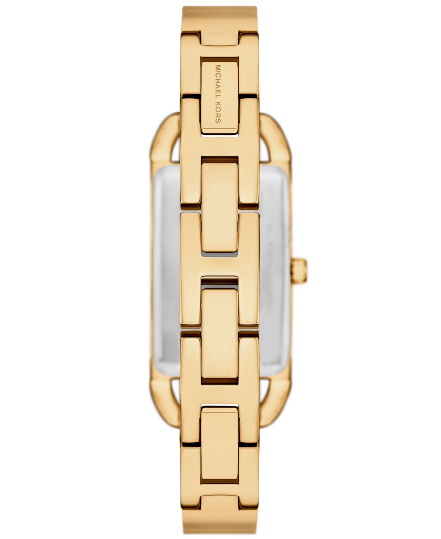 Женские часы Michael Kors MK Empire Three-Hand Gold-Tone Stainless Steel Watch 22mm — фото 3