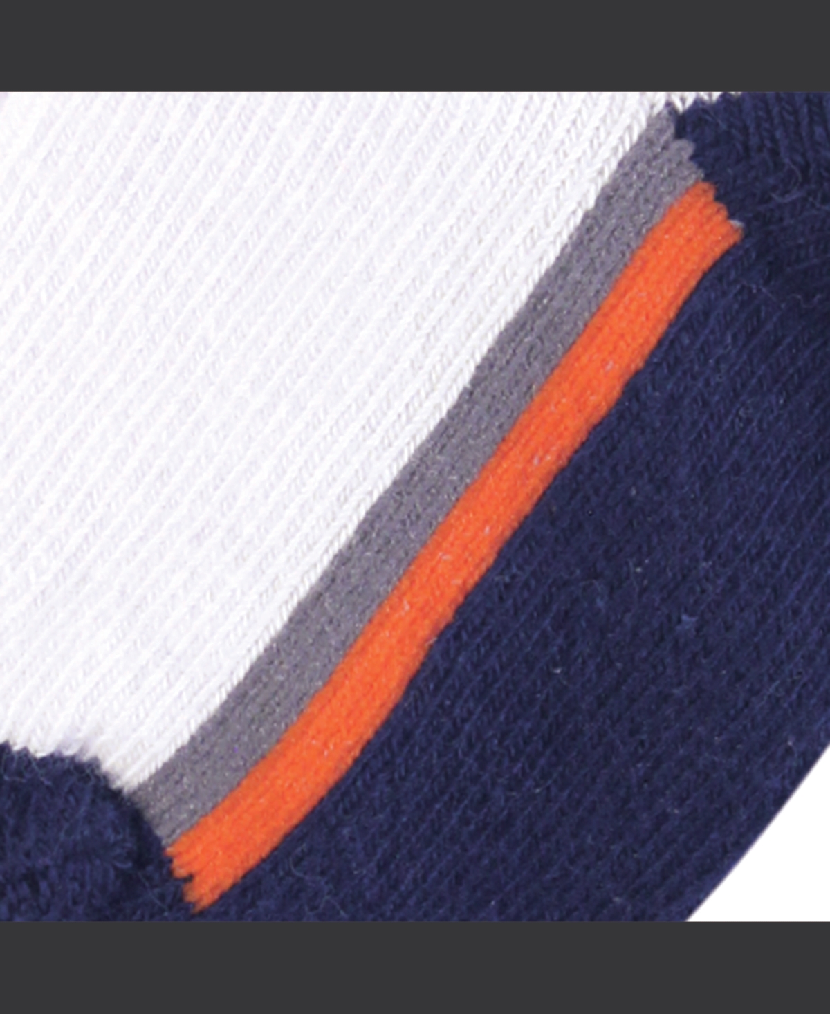 Yoga Sprout Baby Girls Socks, Light Pink Navy, 0-6 Months