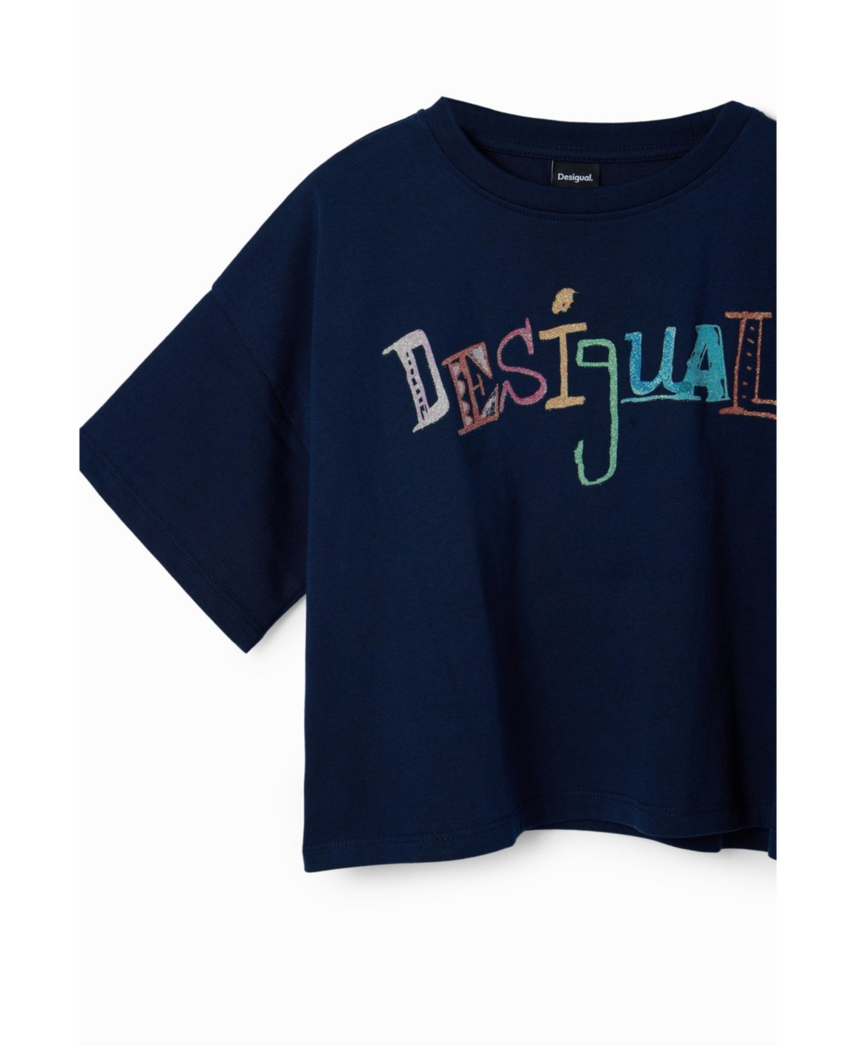 Desigual Girls Girls's Multicolour logo T-shirt