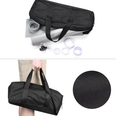 20' Telescopic Aluminum Flag Pole Kit Tire Mount Stand w/ Gold Ball Finial Outdoor