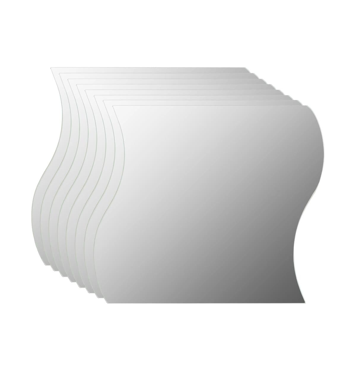 vidaXL Wall Mirrors 8 pcs 7.9