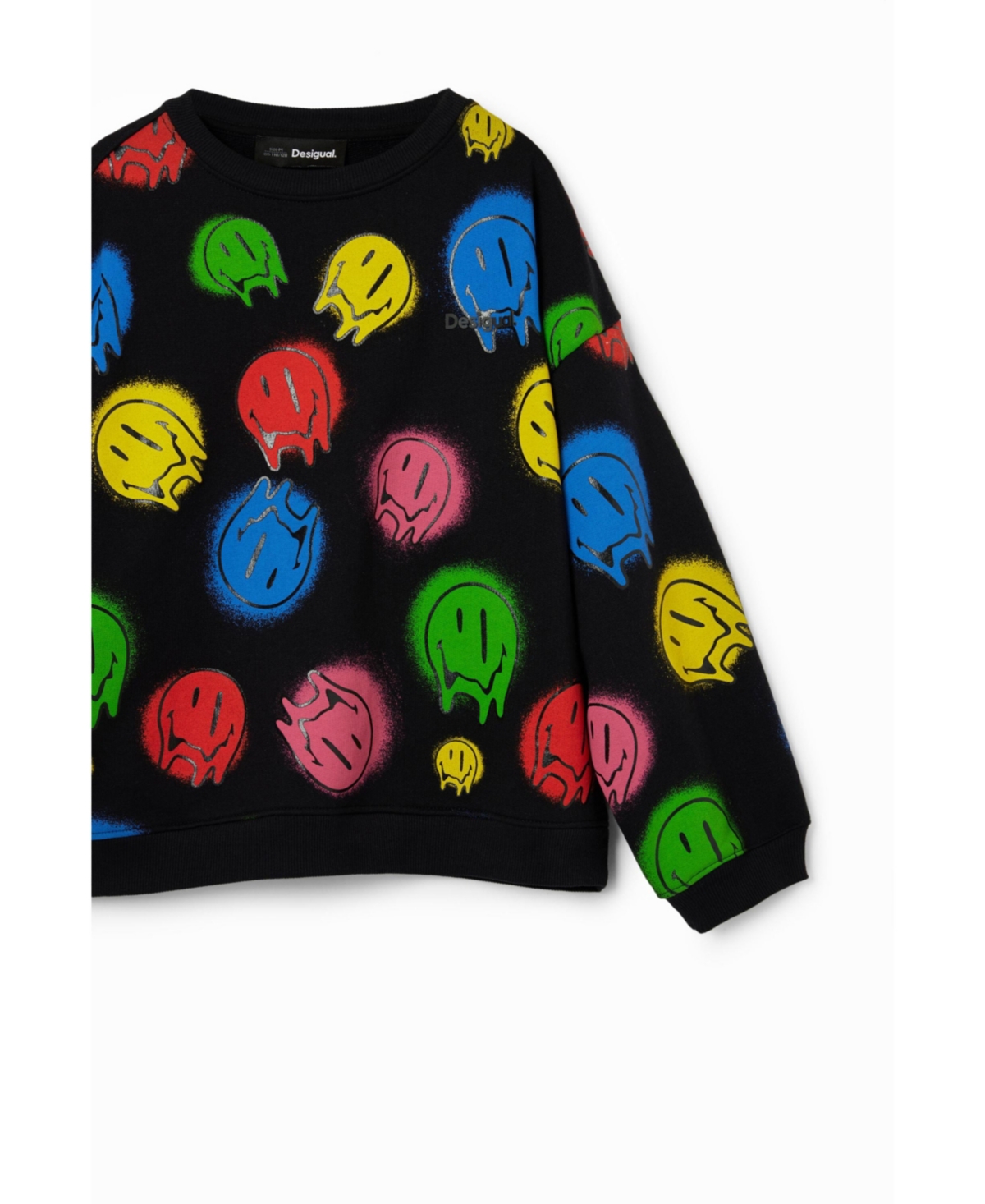 Desigual Boys Boys's Oversize Smiley Originals sweatshirt