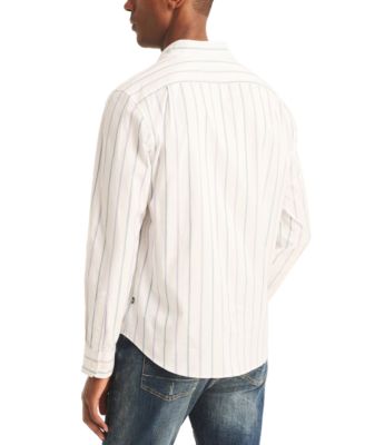 Men's Classic-Fit Stripe Button-Down Oxford Shirt 