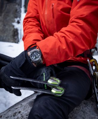 Eco-Drive Men's Chronograph Promaster Land Gray-Tone Stainless Steel Bracelet Watch 44mm