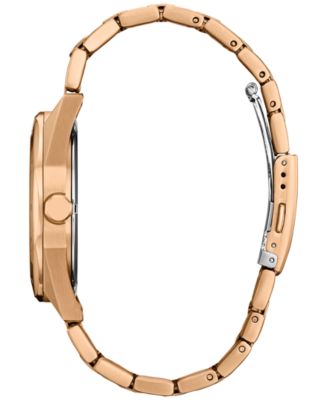 Eco-Drive Men's Weekender Sport Rose Gold-Tone Stainless Steel Bracelet Watch 41mm