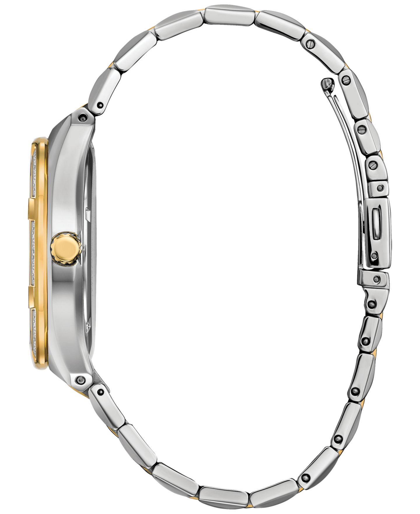 Мужские часы Citizen Eco-Drive Corso Diamond (1/10 ct. t.w.) Two-Tone Stainless Steel Bracelet Watch 40mm — фото 2