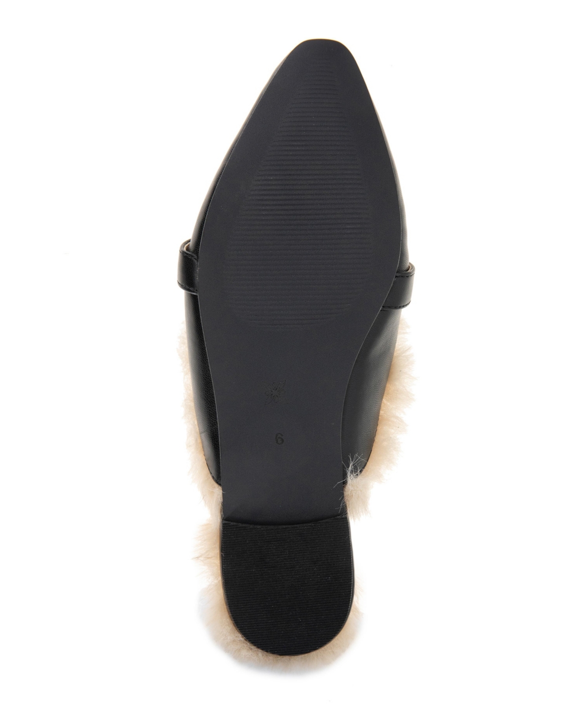 BCBGeneration Women'sTara Buckle Cozy Mule Flats