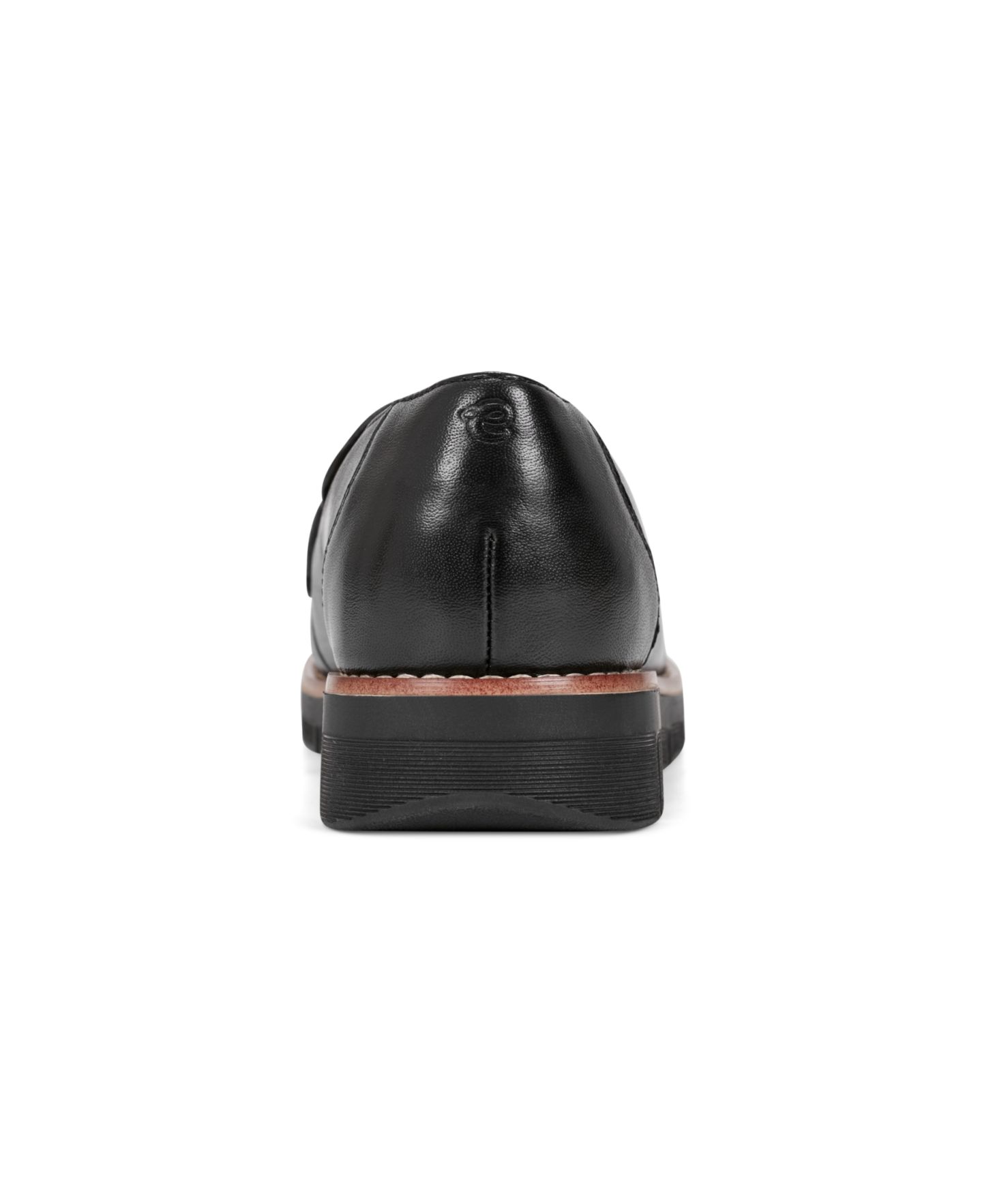 Женские туфли Easy Spirit Velia eFlex Slip-On Penny, цвет: Чёрный кожаный — фото 3