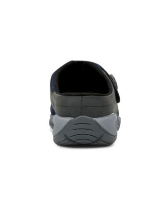 Women's Edline Button Strap Slip-On Mules