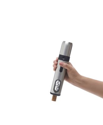 Electric Corkscrew and Preserver, Stainless Steel