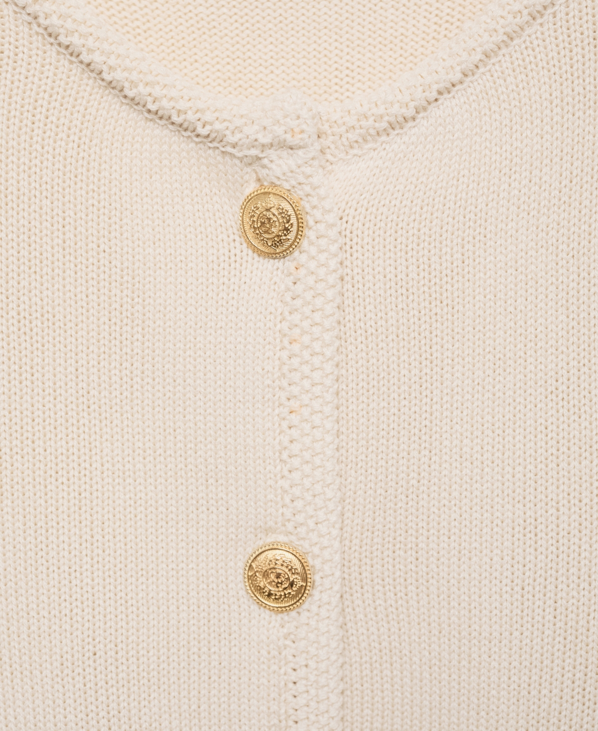 Mango Knitted Cardigan With Jewel Button Dark Navy In Navy