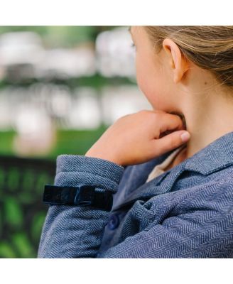 Big Girls Dressy Knit Jacquard Riding Blazer