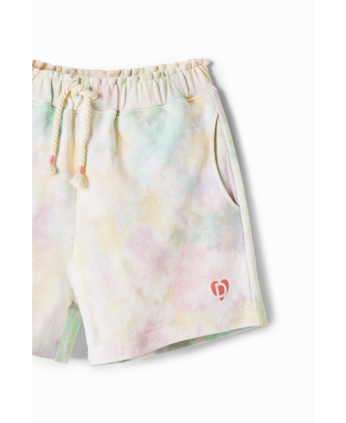 Desigual Girls Girls's Tie-dye jersey shorts