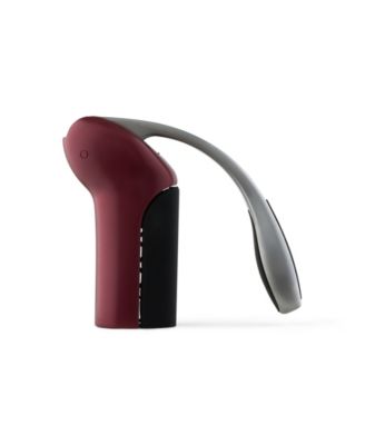 Vertical Lever Corkscrew with Foil Cutter, Merlot