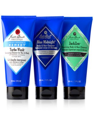 Jack Black 3-Pc. The Clean Team Body & Hair Cleanser Set
