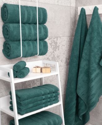 Edison Luxury 100% Turkish Cotton 4-Piece Bath Towel Set