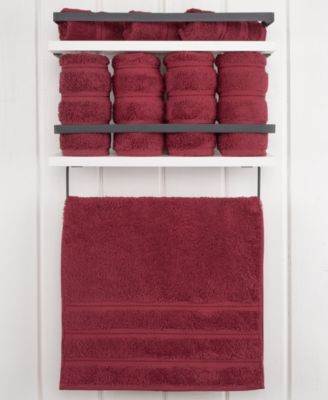 Edison Luxury 100% Turkish Cotton 4-Piece Hand Towel Set