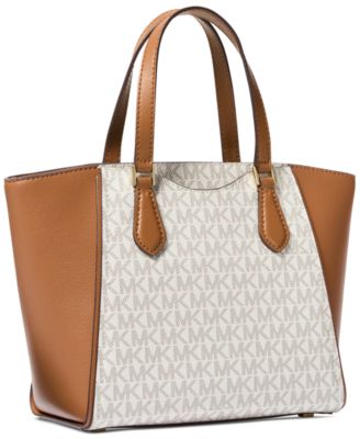 Taryn Small Signature Logo and Leather Convertible Crossbody