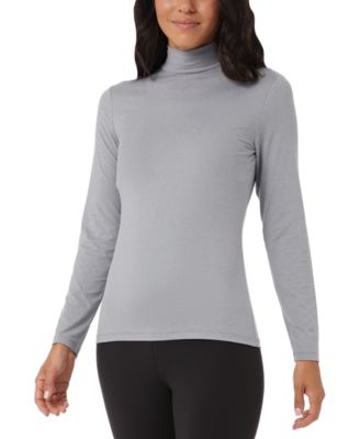 Women's Long-Sleeve Mock-Neck Top 