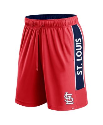 Men's Red St. Louis Cardinals Win the Match Defender Shorts