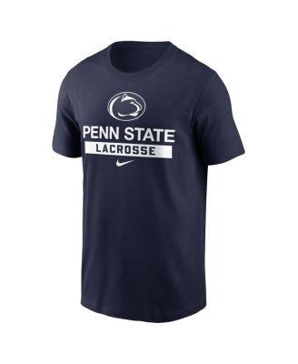 Men's Navy Penn State Nittany Lions Lacrosse T-Shirt